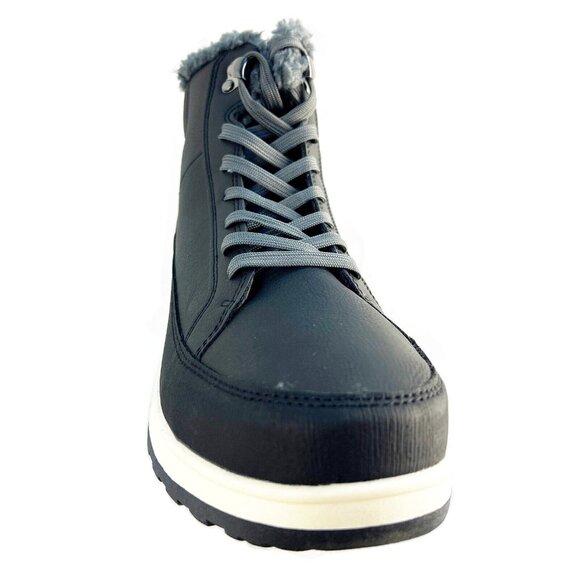 NWT Weatherproof Men's Logjam Dark Grey Lined Sneaker Boots Size 13 $70 3SH080 - Picture 2 of 5